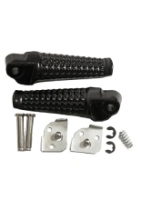 Podnóżki motocyklowe pasażera BikeTec Suzuki GSX-R 600/ 750 (96-05)/ 1000 (01-04) czarne