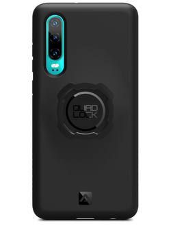 Zestaw na motocykl: etui na telefon Huawei P30 + wodoodporny pokrowiec + mocowanie Quad Lock 