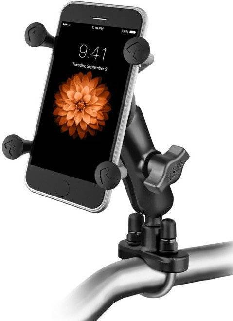 Uchwyt X-Grip RAM montowany do ramy kierownicy
