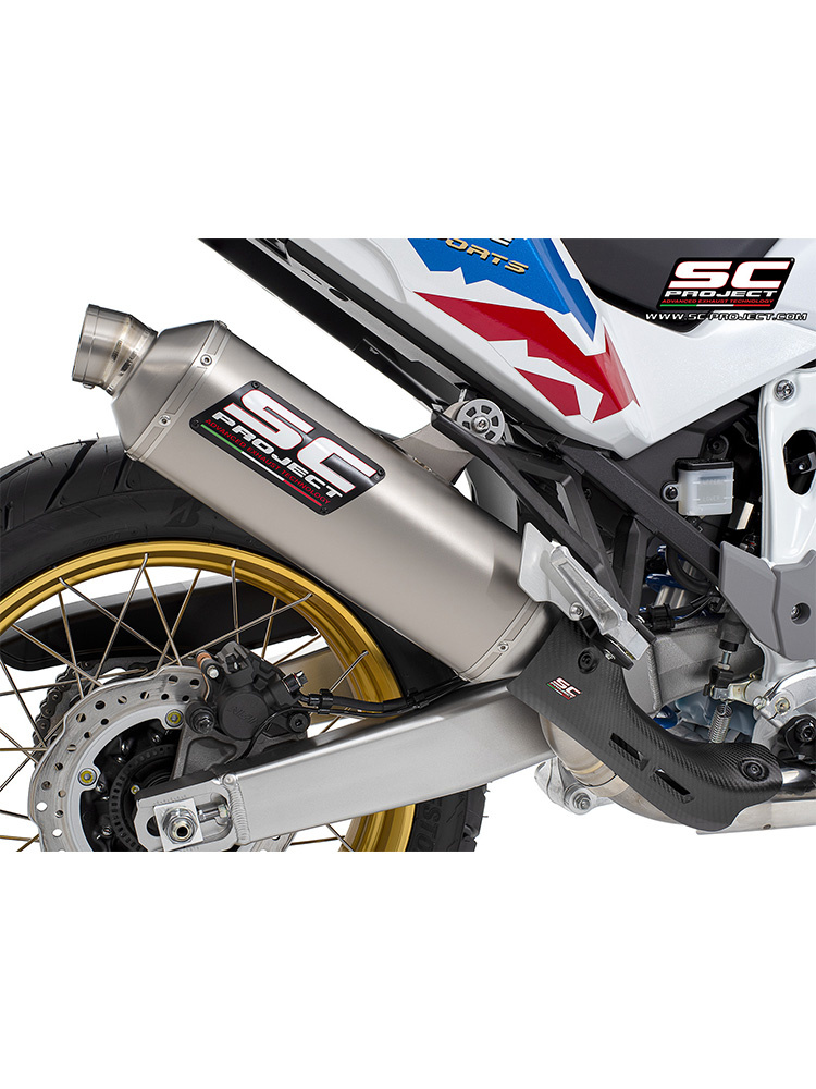 Tłumik motocyklowy SC-Project Rally Raid Honda CRF 1100 L Africa Twin (24-) tytan