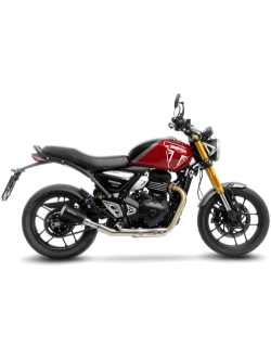 Tłumik motocyklowy LeoVince LV-10 Speed 400/ Scrambler 400X (24-) stalowy, czarny [bez homologacji]