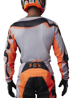 Bluza enduro Fox 180 Emotion czarno-szaro-czerwona
