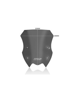 Szyba motocyklowa WRS Sport Kawasaki Z 900 (20-24) mocno przyciemniana