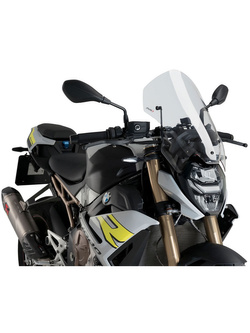 Owiewka PUIG Naked New Generation Touring do BMW S1000R (21-) (bez oryginalnego wspornika) przezroczysta
