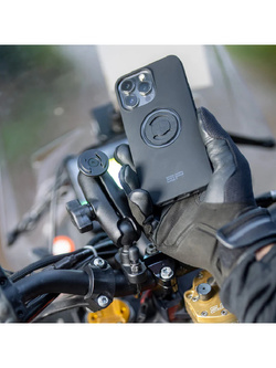 Zestaw: etui na telefon iPhone 16e + uchwyt kulowy Pro SPC+ SP Connect