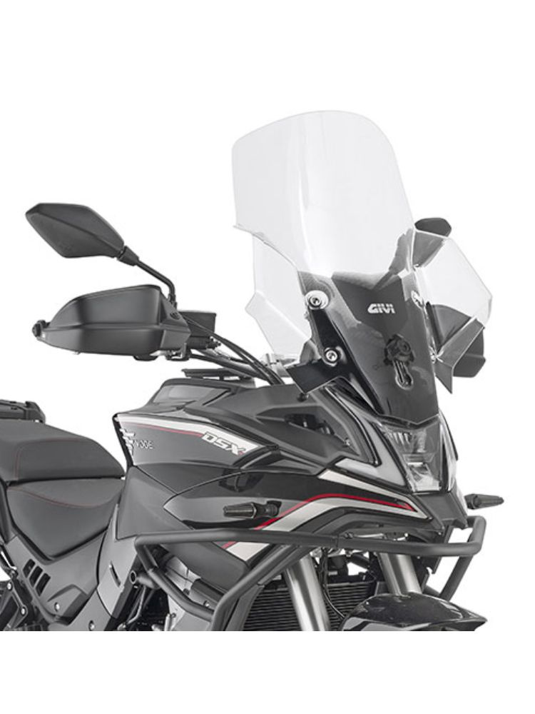 Szyba motocyklowa GIVI do Voge Valico 500DS (20-), Valico 650DS (21-) przeźroczysta