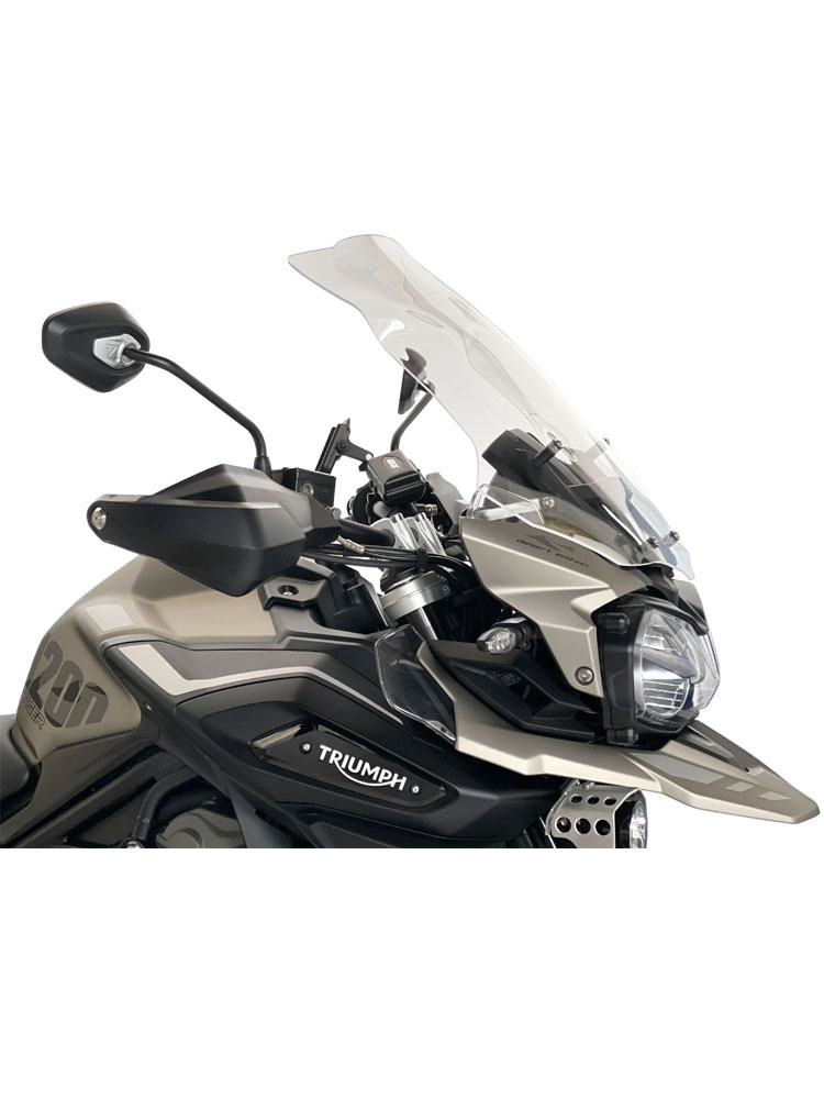 Szyba motocyklowa WRS Touring Triumph Tiger Explorer 1200 (16-21) przezroczysta