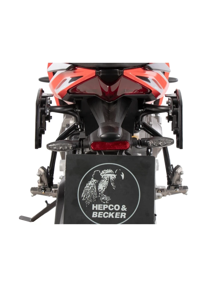 Stelaże pod sakwy motocyklowe Hepco&Becker C-Bow Aprilia Tuono 457 (25-) czarne