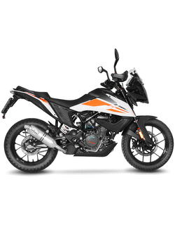 Tłumik motocyklowy LeoVince LV One Evo [Slip-On, Stainless Steel] do KTM 390 Adventure [20-24]