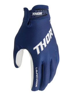 Rękawice cross dziecięce Thor Launchmode Split niebieskie
