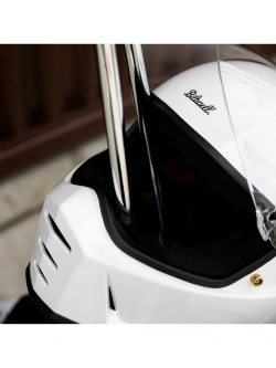 Kask integralny Biltwell Lane Splitter Solid biały