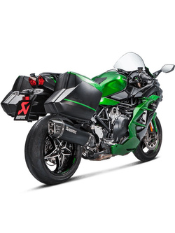 Tłumik motocyklowy Akrapović do Kawasaki Ninja H2 SX [18-20] [Slip-On Line, Black Titanium]
