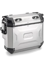Kufer boczny Kappa K'Voyager 33 aluminiowy, srebrny [na prawą stronę; poj.: 33 litry]