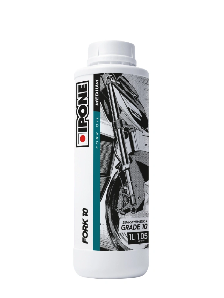 Olej do teleskopów/ amortyzatorów/ zawieszenia IPONE Fork Semi-Synthetic Plus 10W [poj.: 1 litr]