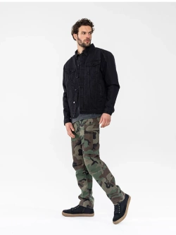 Spodnie motocyklowe tekstylne John Doe Regular Cargo Mono moro