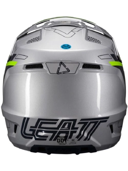 Kask enduro Leatt Moto 2.5 V25 Steel srebrno-czarny-fluo