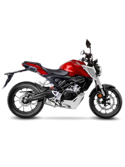 Pełny układ wydechowy LeoVince LV-10 [Stainless Steel] do Honda CB 125 R Neo Sports Cafe [18-20]