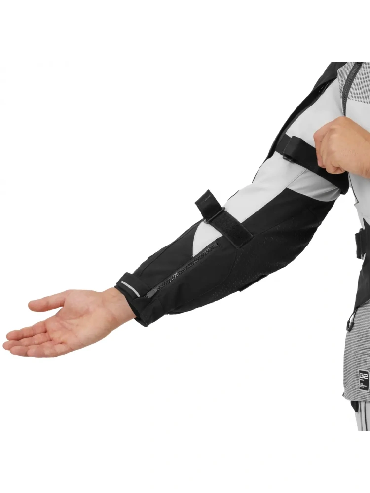 Kurtka motocyklowa tekstylna Shima Hero 3.0 G2 szaro-czarna