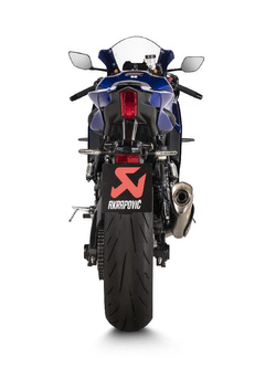 Pełny układ wydechowy Akrapović Yamaha YZF-R7 (22-25) [Racing Line, Titanium]