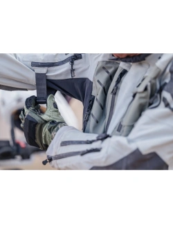 Kurtka motocyklowa tekstylna Klim Badlands Pro szara