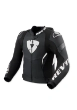 Kurtka motocyklowa skórzana REV’IT! Argon 3 Pro czarno-biała