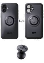 Zestaw: etui na telefon iPhone 16 Plus + uchwyt kulowy Pro SPC+ SP Connect