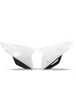Osłony boczne tylne UFO do Honda CRF 450R / 450RX (21-) / 250R / 250RX (22-) białe