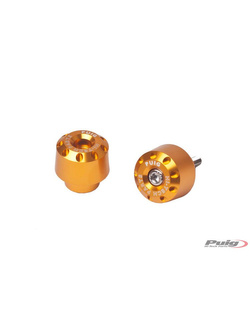 Końcówki kierownicy PUIG do BMW F800 R 09-14 - krótkie (złote)