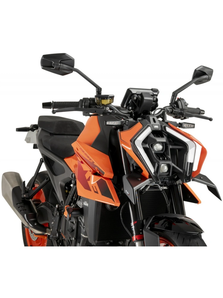 Boczne spoilery dociskowe Puig KTM Duke/ R (24-) czarne matowe