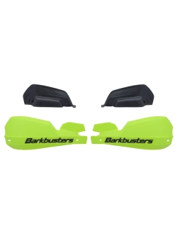 Osłony dłoni Barkbusters VPS z regulowanymi deflektorami, zielone-fluo + zestaw montażowy Ducati Scrambler Icon, Classic (15-)