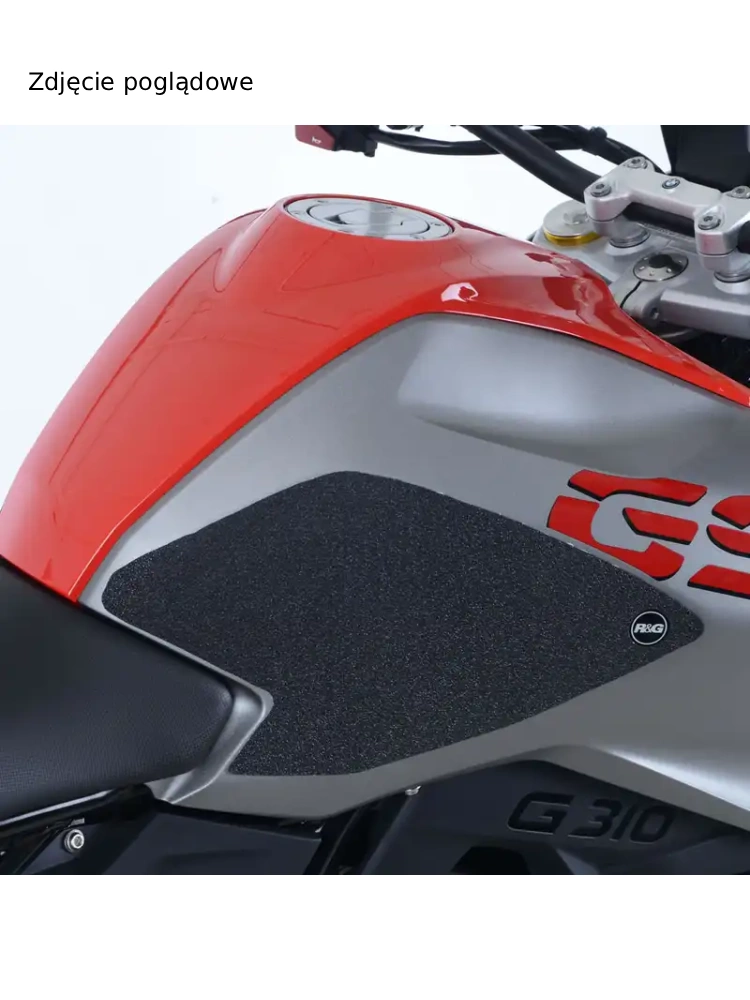 Tankpady antypoślizgowe R&G Racing BMW G 310 GS (17-25) przeźroczyste