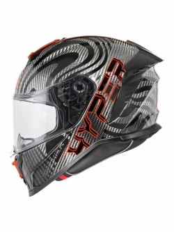 Kask integralny Premier Hyper Carbon PS 2 czarno-czerwony