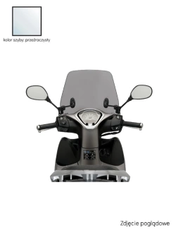 Szyba do skutera PUIG Trafic Honda SH Mode 125 (21-25) przeźroczysta