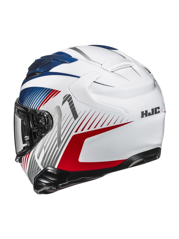Kask integralny HJC F71 Catos niebiesko-biały