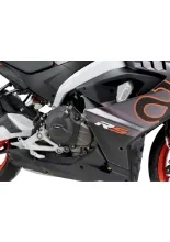 Pokrywy dekli silnika PUIG Aprilia RS 457 (24-)/ Tuono 457 (25-) czarne