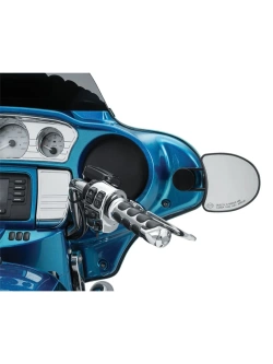 Zestaw montażowy lusterek Kuryakyn Harley Davidson (wybrane modele) czarny matowy