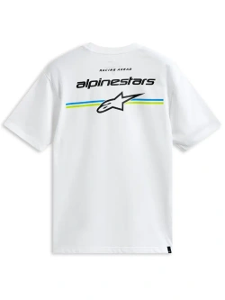 Koszulka z krótkim rękawem Alpinestars Lanes CSF biała