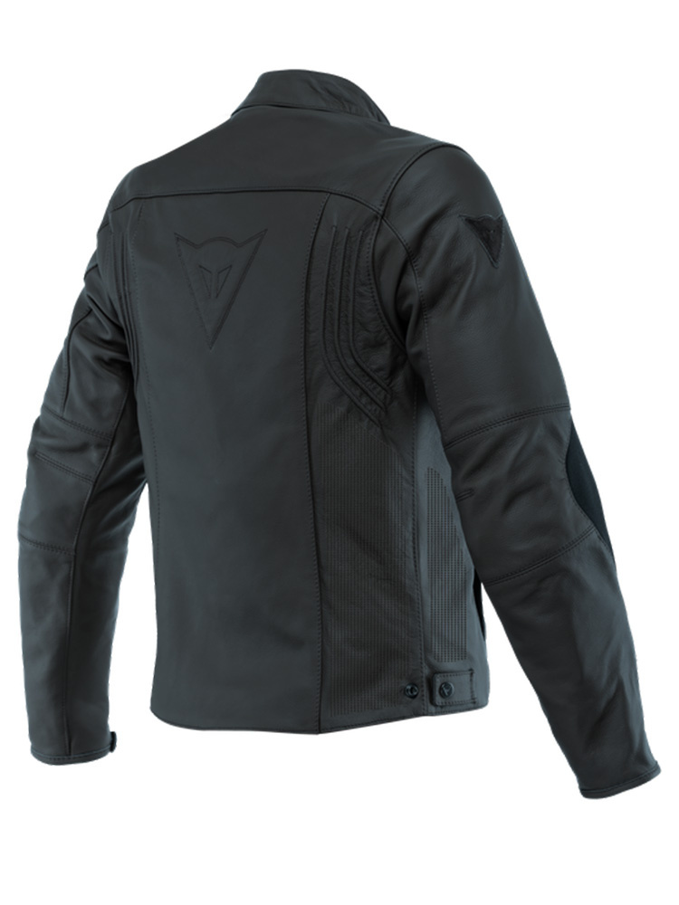 Kurtka motocyklowa skórzana Dainese Razon 2 Perforowana czarna