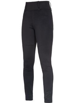 Legginsy motocyklowe damskie John Doe Jeggy Monolayer czarne