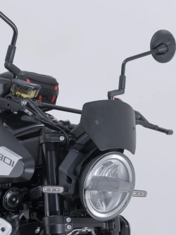Szyba motocyklowa SW-Motech Husqvarna Svartpilen 801 (24-) czarna