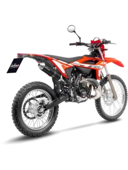 Tłumik motocyklowy LeoVince X-Fight Beta RR 50 Enduro/ Sport/ Racing/ Motard/ Track (23-24) stalowy [z homologacją] czarny