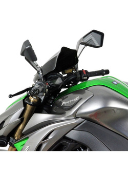 Szyba motocyklowa MRA Spoiler "NS" Kawasaki Z 1000 (14-22) czarna