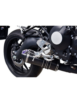 Układ wydechowy 3x1 Termignoni Slip-On Total Black Edition do Yamaha MT09 (14-20), Yamaha XSR 900 (16-20)