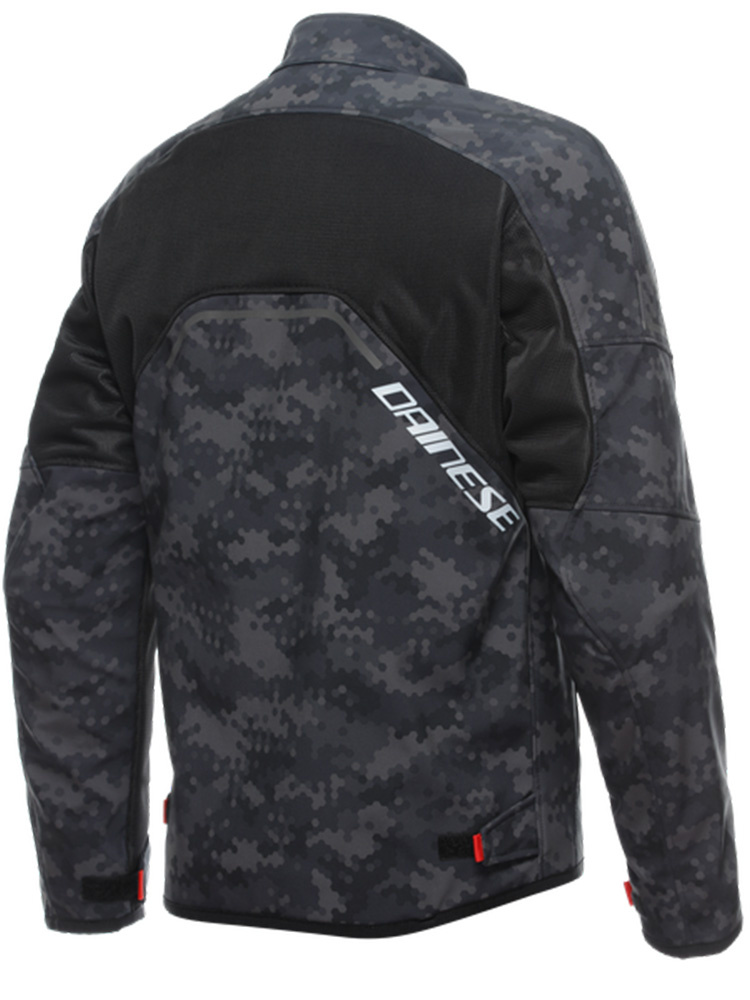 Kurtka motocyklowa tekstylna Dainese Ignite Air Tex szaro-czarno-czerwona