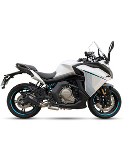 Tłumik motocyklowy IXIL RB Race Xtrem CF Moto 400 GT (19-22)/ 650 GT (19-24) czarny