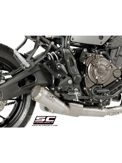 Pełny układ wydechowy 2-1, SC-Project Conic 70's Stainless steel - Yamaha XSR 700 [16-20]