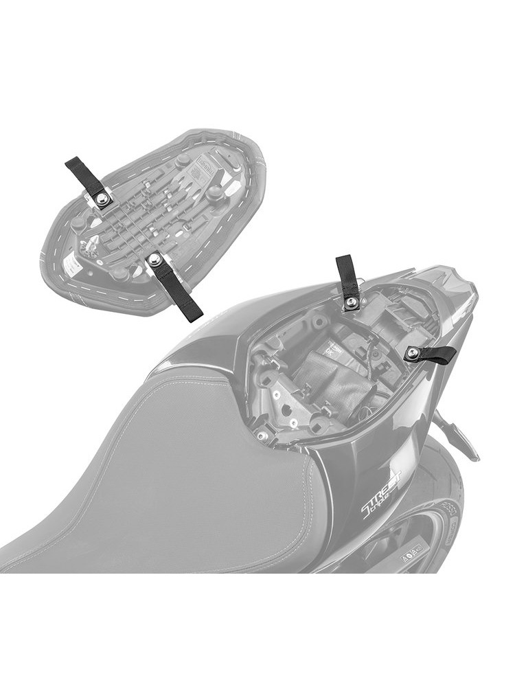 Paski montażowe Kriega Triumph Street Triple 765