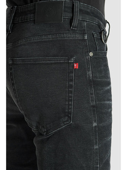 Jeansy motocyklowe Pando Moto Robby Arm 01 czarne