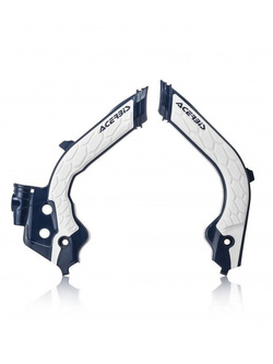 Osłony ramy Acerbis X-Grip Husqvarna/ GasGas (wybrane modele) niebiesko-białe
