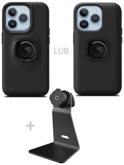Zestaw na biurko: etui na telefon iPhone 14 Pro + uchwyt Quad Lock
